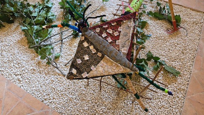 Le papillon : une œuvre réalisée collectivement